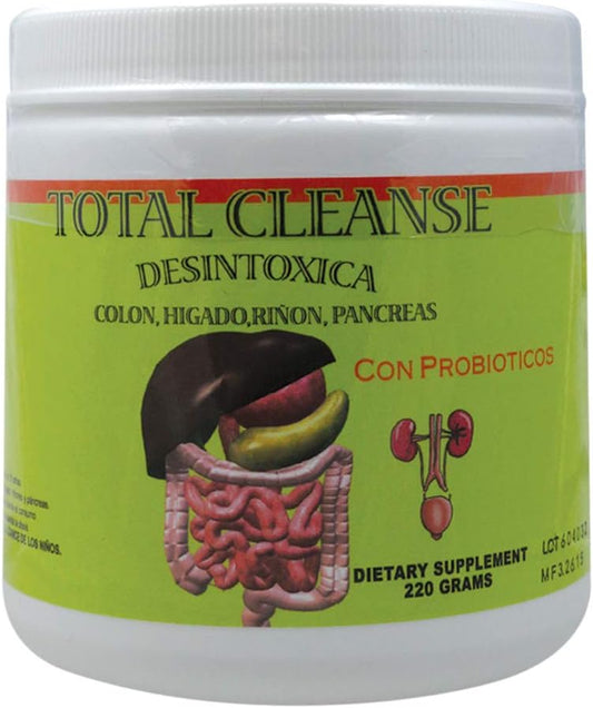 Yerbas Finas.... - Total Cleanse Polvo: Limpeza Completa para uma Pele Saudável | 100g