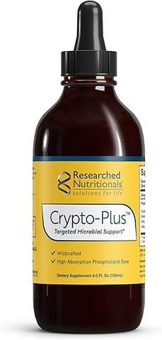 Crypto-Plus – Microbiano Alvo para uma Saúde Melhor – 60 cápsulas - Researched Nutritionals