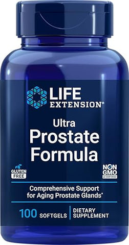 Ultra Prostate Formula – Suplemento Natural para Homens, 100 Softgels. - Life Extension