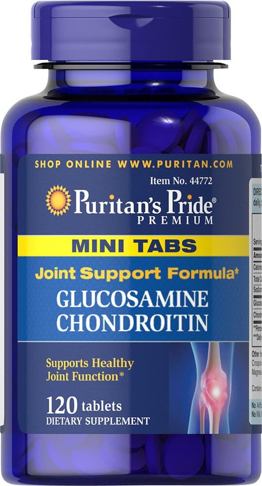 Puritan's Pride - Puritan’s Pride Glucosamina Condroitina Mini Tabs, 120 Comprimidos