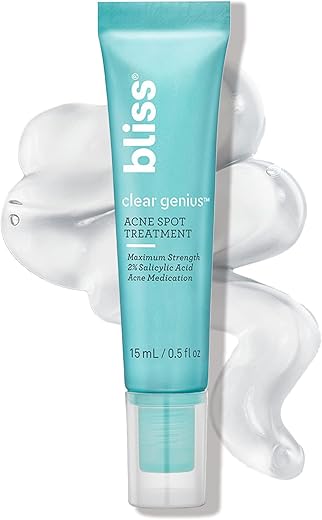 Tratamento para Acne Bliss Clear Genius – 15 ml – Ácido Salicílico 2%% – Reduz Manchas – Vegano