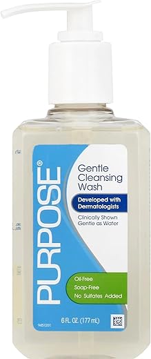 Senhorita - Puropse Gentle Cleansing Wash 6 oz (Pack of 3) – Limpador Suave de Pele 180 ml (Pacote com 3)