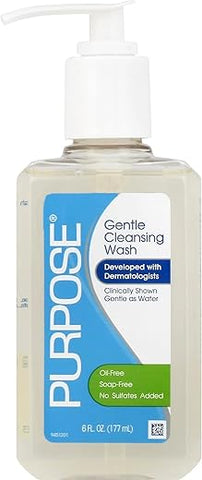 Senhorita - Puropse Gentle Cleansing Wash 6 oz (Pack of 3) – Limpador Suave de Pele 180 ml (Pacote com 3)