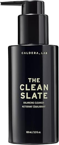 Caldera Lab The Clean Slate | Espuma Facial Orgânica para Homens com Pele Seca e Sensível | Limpeza Profunda e Hidratação | 100ml