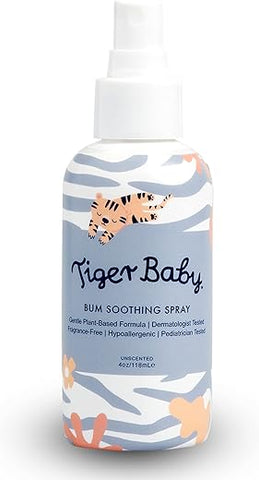 Spray Calmante para Fraldas Tiger Baby, Natural à Base de Plantas – 100ml