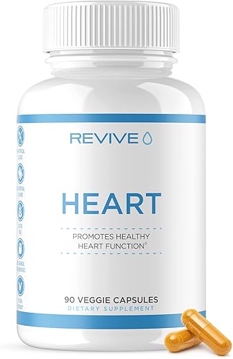CoQ10 200mg: Cápsulas Veganas para Saúde do Coração – 90 Unidades - Revive MD