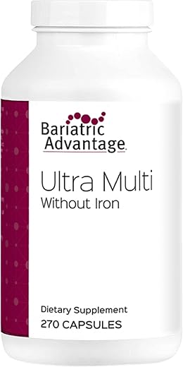 Ultra Multi – Multivitamina de Alta Potência para Pacientes de Cirurgia Bariátrica – Cápsula Multivitamínica Bariátrica – com Cálcio, Vitamina C - Bariatric Advantage