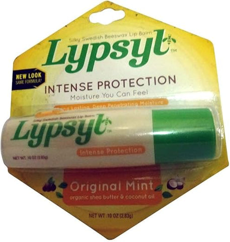 Lypsyl - LypSyl Intense Protection Bálsamo Labial Original de Hortelã, 0,10 oz – 11 Unidades
