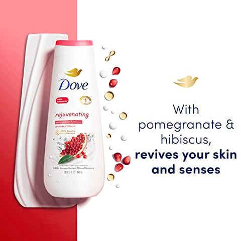 Body Wash Pomegranate Rejuvenating – Hidratante Corporal 250ml - Dove