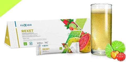 FuXion - FUXION REXET (28 Sticks) – Energético Natural com 28 Sachês de 5g