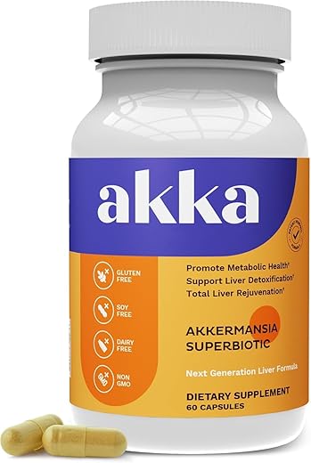 Generic - Novo Akka Premium Detox Limpeza do Fígado – Fórmula Avançada para Desintoxicação – 100% Natural – 60 Cápsulas