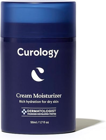 Cream Hidratante Facial Rico em Shea Butter e Ácido Hialurônico, 50ml - Curology