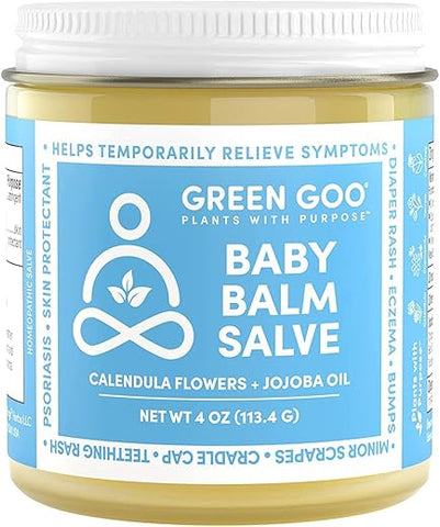 Bálsamo Orgânico para Bebês, Hidratação Suave e Natural – 50g - Green Goo