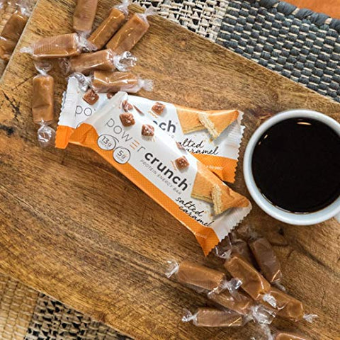 ADVENTURE BOX - Power Crunch Barras de Proteína Original, Pack com 14 Sabores Deliciosos, Snack Energético de Alta Proteína 40g (Pack com 14 Barras)