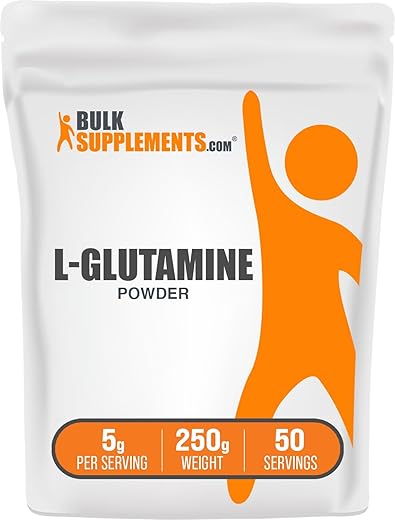 com L-Glutamina em Pó – Suplemento de Glutamina, 5000mg de L-Glutamina, Pó de L-Glutamina – Sem Sabor | BulkSupplements.com - BulkSupplements