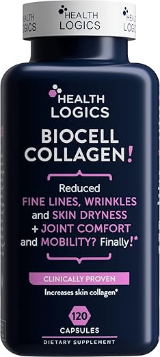 BioCell Colágeno Cuidados com as Articulações e Pele 120 Cápsulas - Health Logics