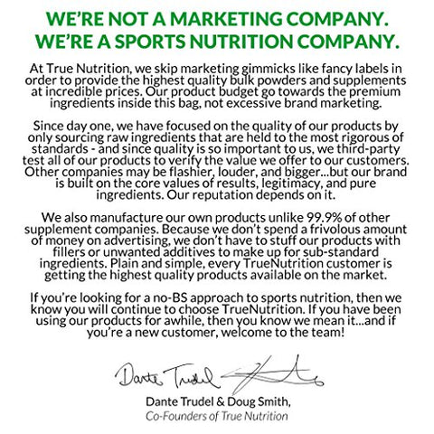 Pó de Creatina Monohidratada – Creatina Micronizada em Pó – Estimula o Crescimento Muscular Magro, Força Muscular e Intensidade nos Treinos – Pré e Pós-Treino – Marca True Nutrition - True Nutrition