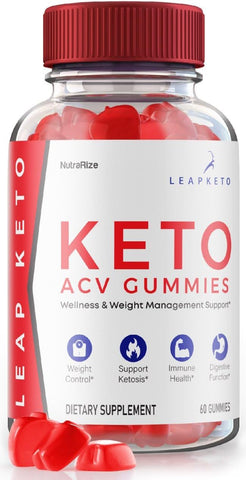 NutraRize - Leap Keto ACV Gummies – Gomas de Leap Keto ACV para Perda de Peso Avançada, Leap Keto ACV, Gomas de Leap Keto, Leap Keto Plus ACV Gummies, Avaliações de LeapKeto ACV Gomitas (60 Gomas)