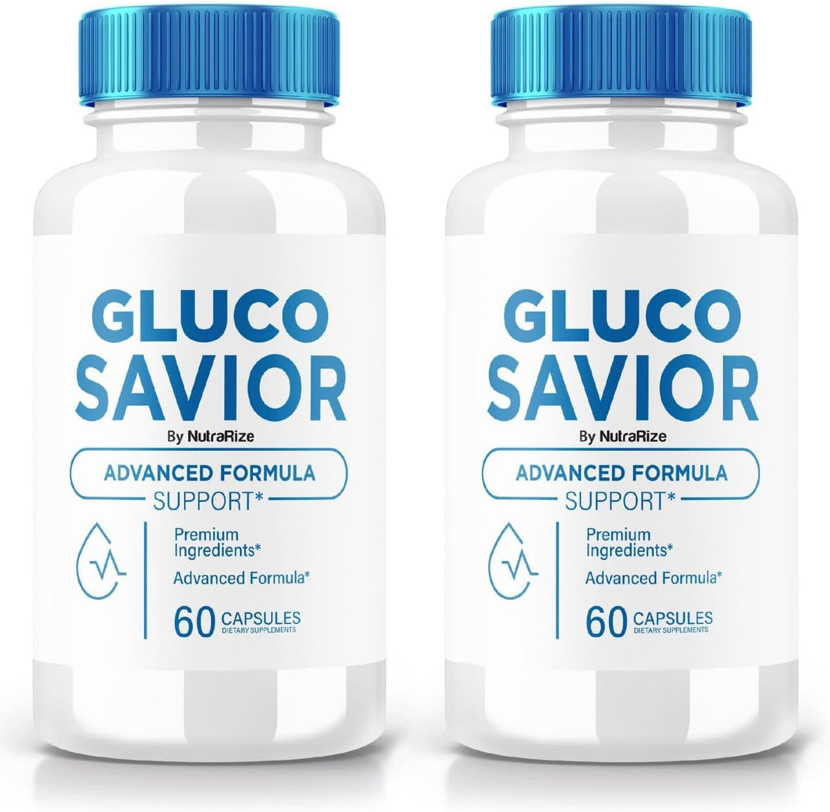 NutraRize - (2 Pacotes) Gluco Savior – Cápsulas para Manter Níveis Saudáveis Estáveis, Suplemento Dietético 100% Natural, Fórmula Avançada Gluco Savior para Saúde Ótima, Avaliações GlucoSavior (120…)