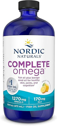 Complete Omega – Sabor Limão – 473 ml – 1270 mg Ômega-3 – EPA - Nordic Naturals