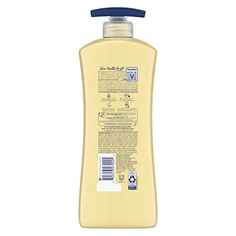 Loção Corporal Intensive Care Nourishing Moisture 4 Unidades para Pele Seca, com Lipídios Ultra-Hidratantes e Extrato Puro de Aveia 600 ml - Vaseline