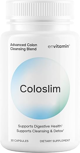 envitamin - Coloslim – Limpeza Suave do Cólon para Saúde Digestiva
