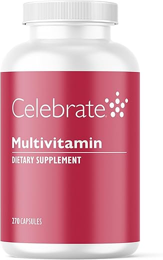 Celebrate Bariatric Supplements - Celebrate Vitamins Bariatric Multivitamínico, Sem Ferro – Pós Bypass Gástrico | 60 cápsulas