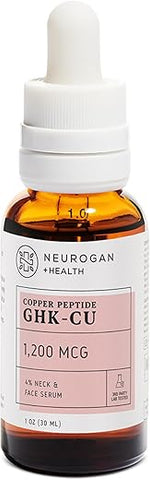 Neurogan - GHK-Cu (Peptídeo de Cobre) 4%% para o Pescoço – Cuidado Avançado da Pele | 30ml
