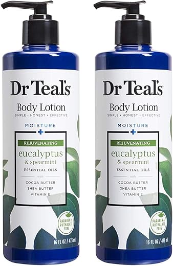 Dr Teal's - Dr Teal’s Loção Corporal Hidratante Rejuvenescedora de Eucalipto – 250ml