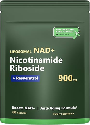 NAD 900MG – Nicotinamida Riboside, Resveratrol Lipossomal, Quercetina – MNM Resveratrol para Vitalidade - Gorani