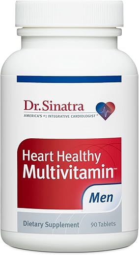 Multivitamínico para Homens com Vitamina D 1000 UI, A, B12, C, E e Zinco, 90 Comprimidos (Fornecimento de 30 Dias) - Dr. Sinatra