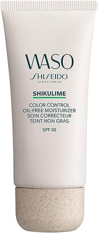 Shiseido Waso Hidratante Oil-Free SPF 30 – Proteção UVA/UVB 8 horas de hidratação – Não-comedogênico, Livre de Oxybenzone