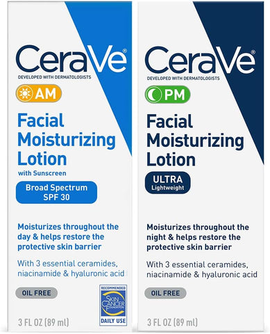 Day: Hidratante Facial com FPS 30 | 50ml | Pele Saudável - CeraVe