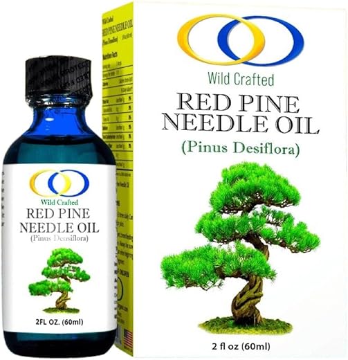 Óleo de Agulhas de Pinheiro Vermelho Selvagem Optimally Organic – Gotas Diárias para Suporte Imunológico Extremo – Extrato Vivo Bioativo – 1290 Gotas – 3 a 7 Gotas por Dose – Microbioma Vegano
