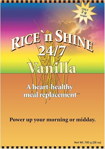 NutraCea� for ITV - Rice n Shine – Substituto de Refeição – 30 Dias – Baunilha – 900g