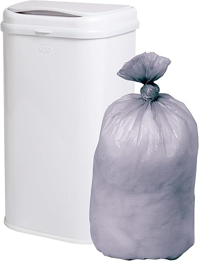 Sacos Plásticos para Lixeira de Fraldas Adultas, Capacidade de 13 Litros, Sem Perfume, 75 Unidades - Ubbi