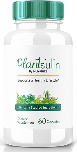 NutraRize - Plantsulin – Cápsulas Orais Plantsulin para Manter Níveis Saudáveis Estáveis, Suplemento Alimentar Natural para o Sangue, Fórmula Avançada Plantsulin para Saúde Ótima, Análise Plantsulin