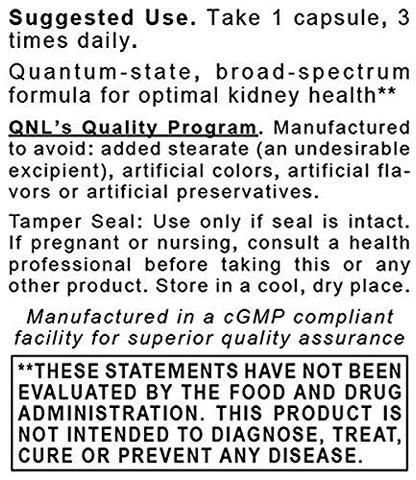 Labs – Suporte Renal: Suplemento para Saúde dos Rins com Cranberry, Rhodiola Rosea e Salsa – 60 cápsulas - Quantum Nutrition