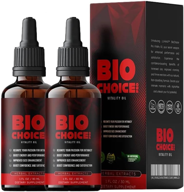 Fredytar - Biochoice Pro Óleo Vitalidade Máxima para Homens, Biochoice Pro Óleo Vitalidade, 30ml/frasco (2PCS)