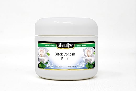 Bianca Rosa - Creme de Raiz de Cohosh Preto (60 ml, 2 g) – Pacote com 2 unidades