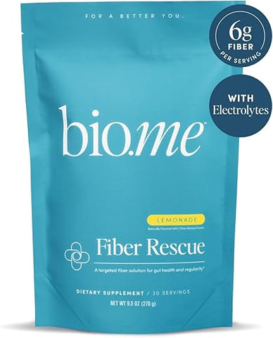 Bio.me - Resgate de Fibra – Pó de Casca de Psyllium para Saúde Digestiva – 100g