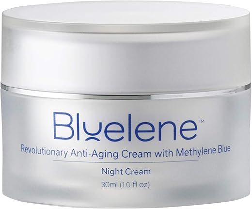 Bluelene - Creme Noturno Anti-idade Revolucionário com Methylene Blue (30 ml) – Cuidados com a Pele