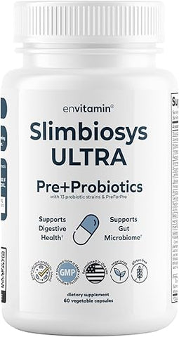 envitamin - Slimbiosys Ultra Probiotic Capsule – Pré: Benefícios, Ingredientes e Como Usar  Slimbiosys