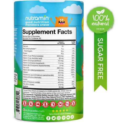 NUTRAMIN Sem Açúcar, Sem Alérgenos | Suplemento Alimentar  Nutracelle - Nutracelle