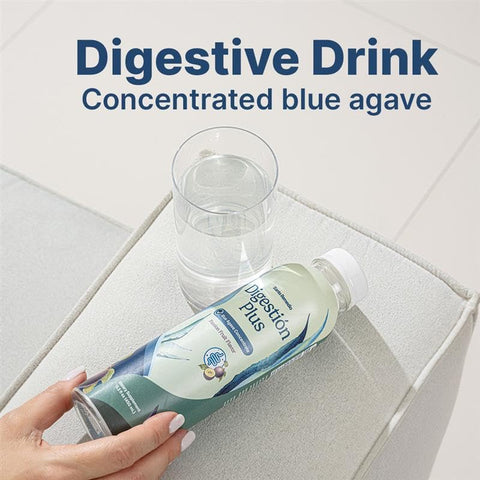 Digestion Plus: Bebida Concentrada de Agave Azul, 30 Porções, Sabor Maracujá, Vegano, Sem Glúten, Não-OGM, Sem Açúcar Adicionado - Santo Remedio