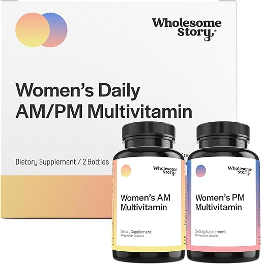 Multivitamínico Diário Premium para Mulheres com Ferro, Ácido Fólico, Cálcio e Ômega-3 DHA
