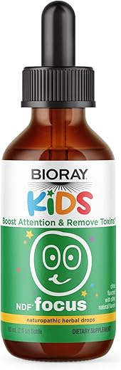 Kids NDF Focus Citrus – 60ml – Suporte à Função Cognitiva, Aumenta a Clareza – BIORAY - BIORAY
