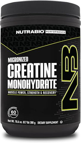 Creatine Monohydrate – Energia, Recuperação e Força Muscular – 300g - NutraBio