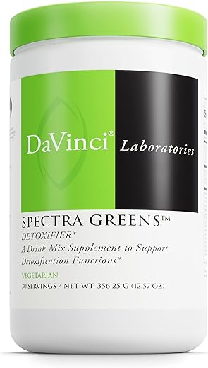 Labs Spectra Greens Detoxificador – Suplemento Probiótico Auxilia na Saúde Digestiva e Cardíaca - DAVINCI