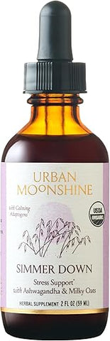 Simmer Down Tonic – Suporte ao Estresse com Ashwagandha | 100ml | Fórmula Relaxante e Natural - Urban Moonshine